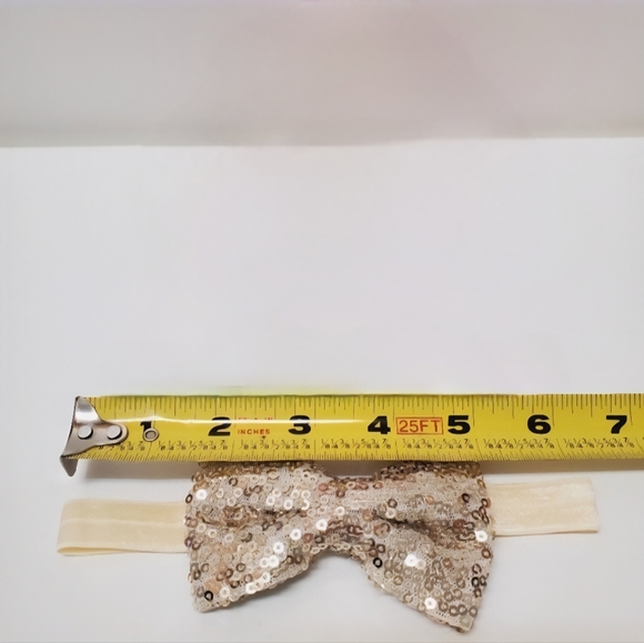 GOLD BABY TODDLER SPARKLY HOLIDAY SHOES - Picture 5 of 8